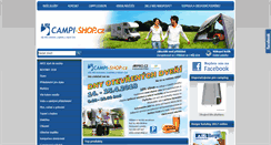 Desktop Screenshot of campi-shop.cz